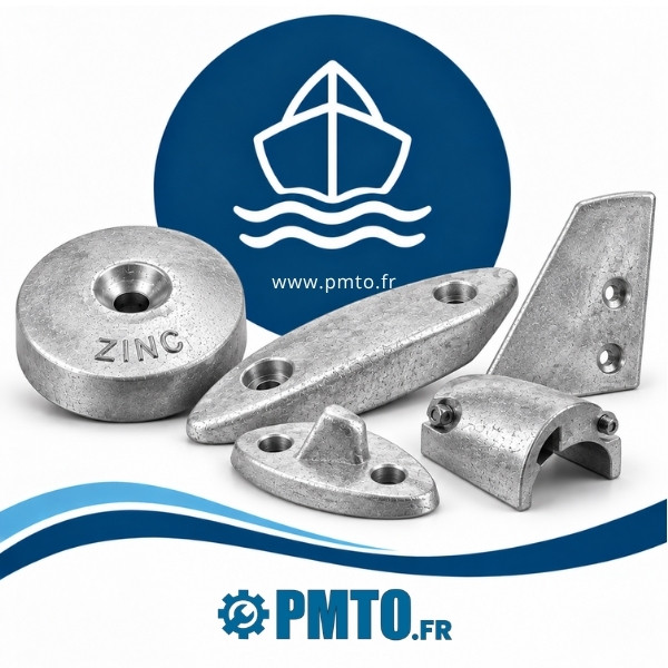 Anodes Zinc - Coque et Safran