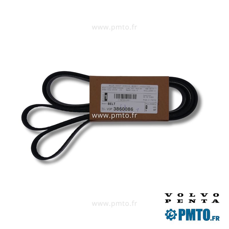 Courroie Volvo Penta 3860086
