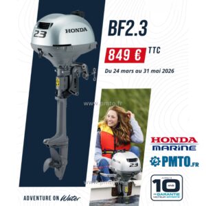 Honda BF2.3 Arbre Court / Long – Moteur Hors-bord 2,3 chevaux