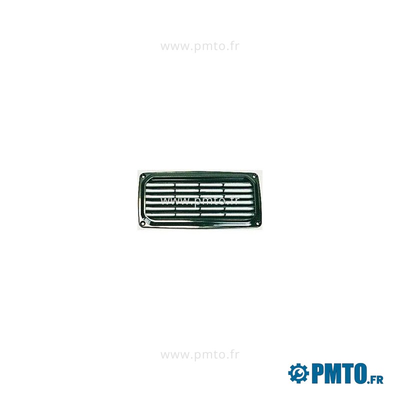 Grille de ventilation 201X101mm noir PB739