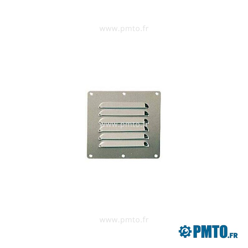 Grille de ventilation INOX 115x127mm PB390