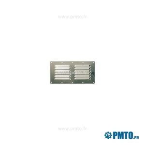 Grille de ventilation INOX 115X230mm PB400