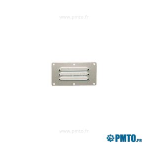 Grille de ventilation INOX 127 X 65 PB380