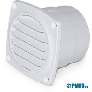Grilles à manchonner 92X92mm blanc PB325