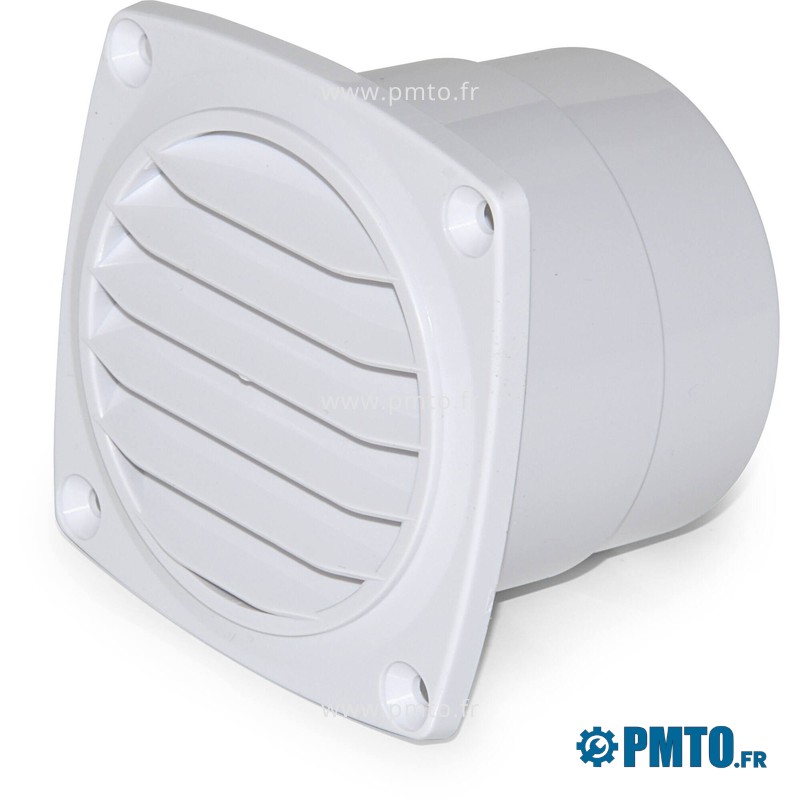 Grilles à manchonner 92X92mm blanc PB325