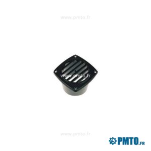 Grilles d’aération à manchonner 127X127mm blanc PB330