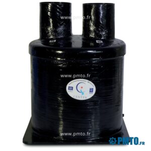 Pots à barbotage E/S Verticale 4” diamètre 102mm Centek SV005