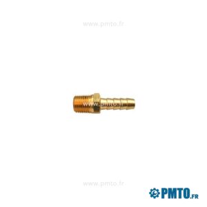 Raccord droit 1/4”-18NPTF pour flexible 6mm Parker RH005