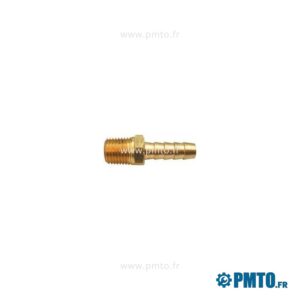 Raccord droit 1/4”-18NPTF pour flexible 8mm Parker RH072