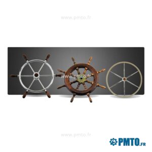 Roue bois diamètre 600mm cône MA Savoretti KM261