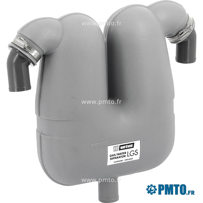 Séparateur échappement eau/gaz diamètre 50 Vetus EC991