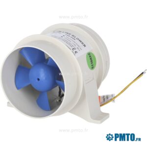 Ventilateur en ligne 24V 6,7m3/mn Rule JW502
